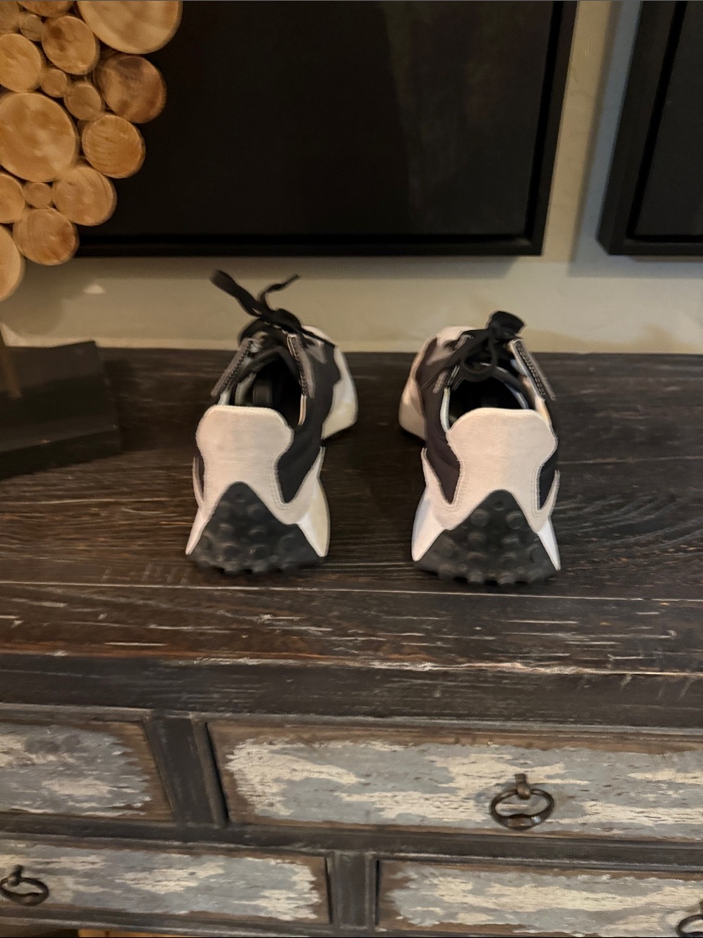 New Balance Black and Gray Men's Casual Sneakers - Picture 4 of 5